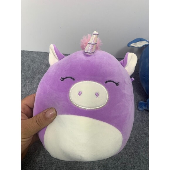 squishmallow lot of two unicorn/sea creature - Picture 3 of 8